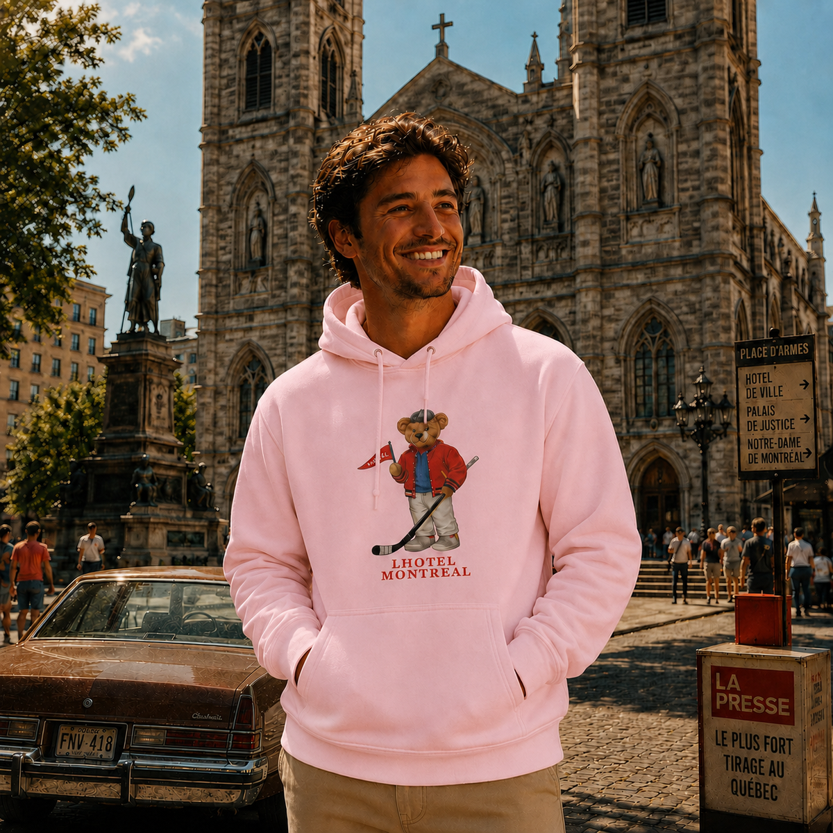 Anthony Unisex Hoodie | Boutique LH Montréal