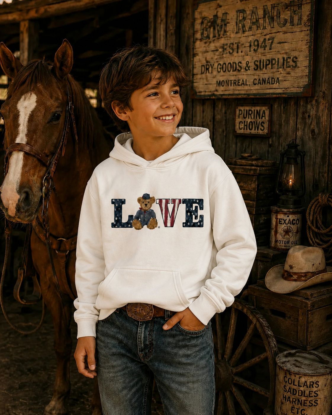 T-shirt amour pour enfant