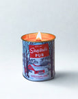 Small Maple Syrup Candle - Wood Wick