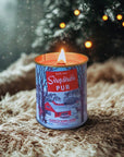 Small Maple Syrup Candle - Wood Wick